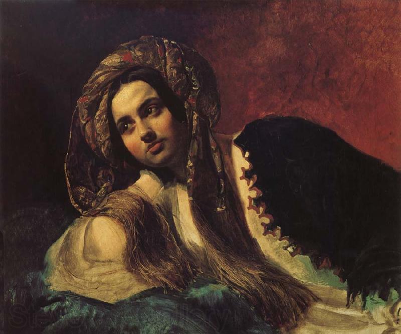 Karl Briullov A Turkish Woman France oil painting art